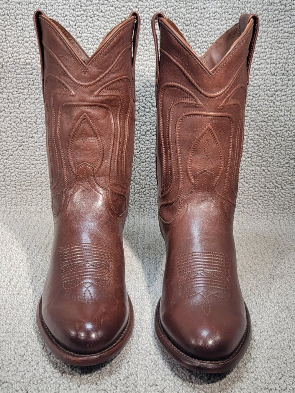 Tecovas The Cartwright Men's Left Size 9.5D Right Size 10D Hazelnut Cowhide Boot